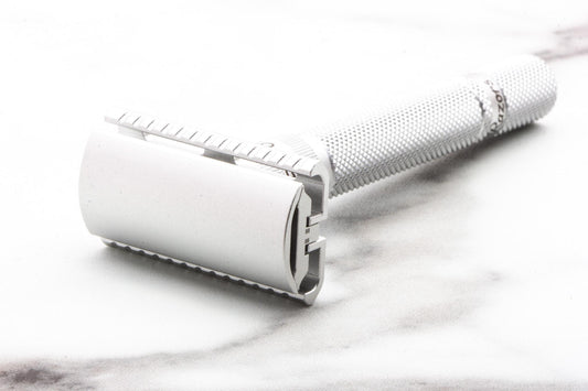 Rockwell Razors | SETPOINT Silver Aluminum Adjustable Safety Razor