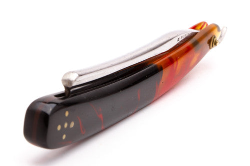 6/8"  Frederick Reynolds Straight Razor Custom Scales | Sheffield, England