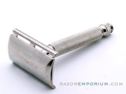 1964 J1 Gillette Ball End Tech 3 Piece Safety Razor