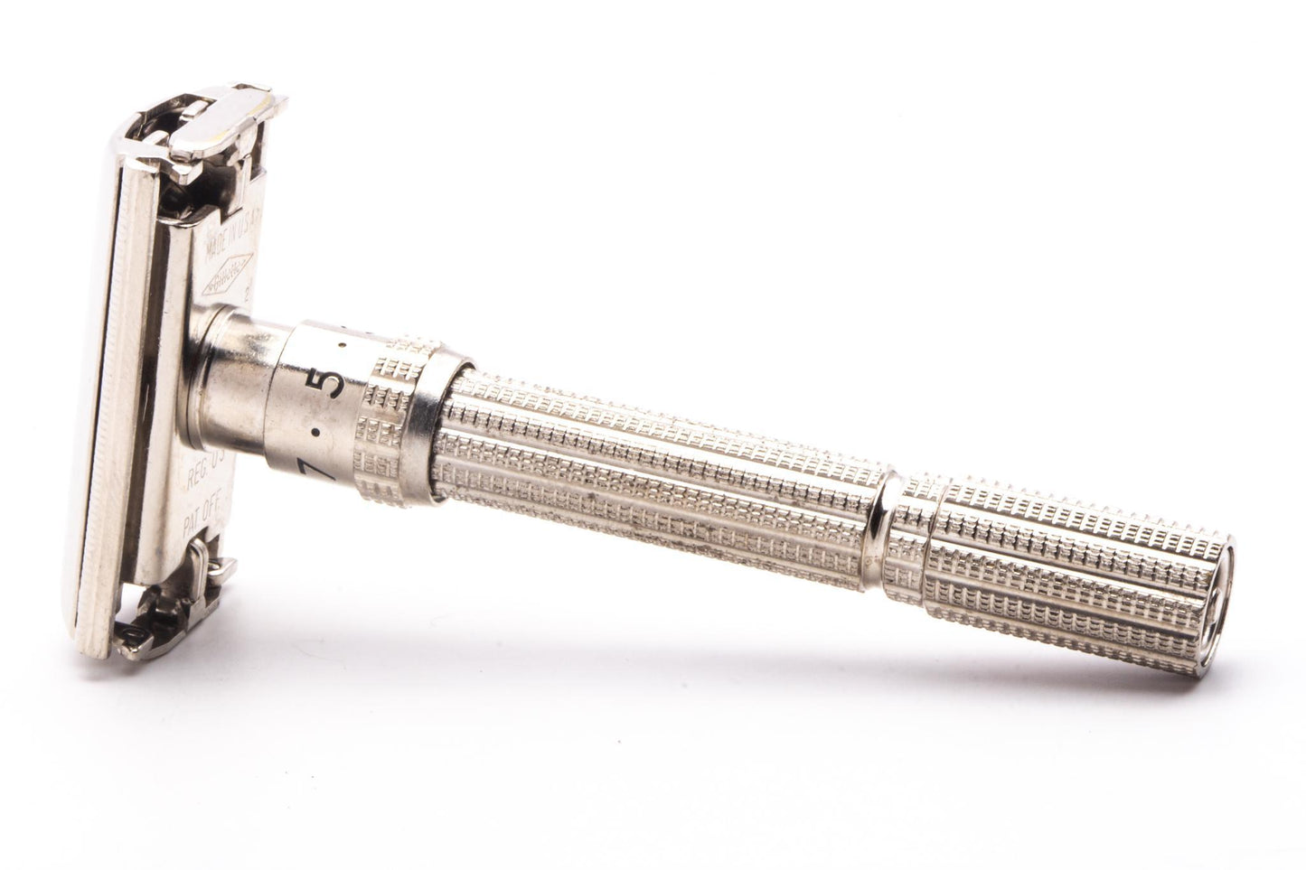 1966 L2 Gillette Slim Aristocrat Adjustable TTO Safety Razor | Original Condition