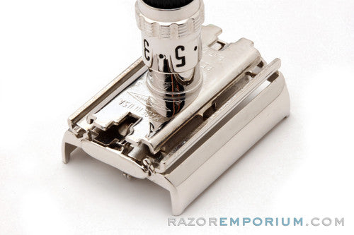 1970 Gillette Super Adjustable 84 TTO Short Safety Razor | Rhodium Revamp