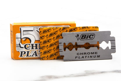 Bic Chrome Platinum Double Edge Razor Blades