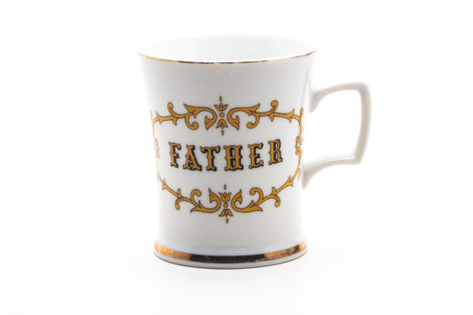 Vintage Hand Painted Father's Shaving Mug