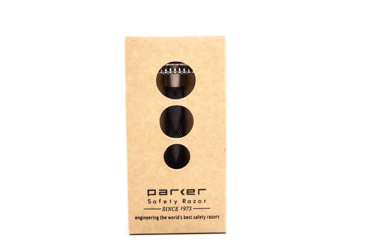 Parker Variant Adjustable Razor - Graphite | Open Comb