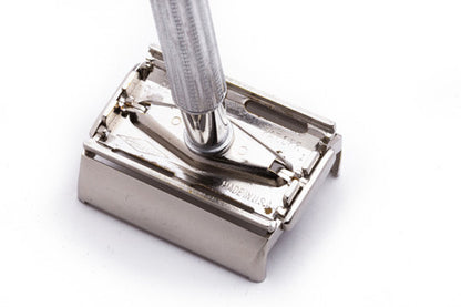 1957 Gillette Blue Tip Light DE Super Speed Razor C1