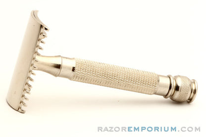 1930s Gillette NEW Short Comb DE Safety Razor w/ Replica Handle