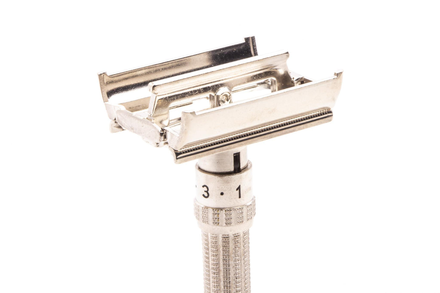 1964 J3  Gillette Slim Adjustable DE Safety Razor | Original Condition