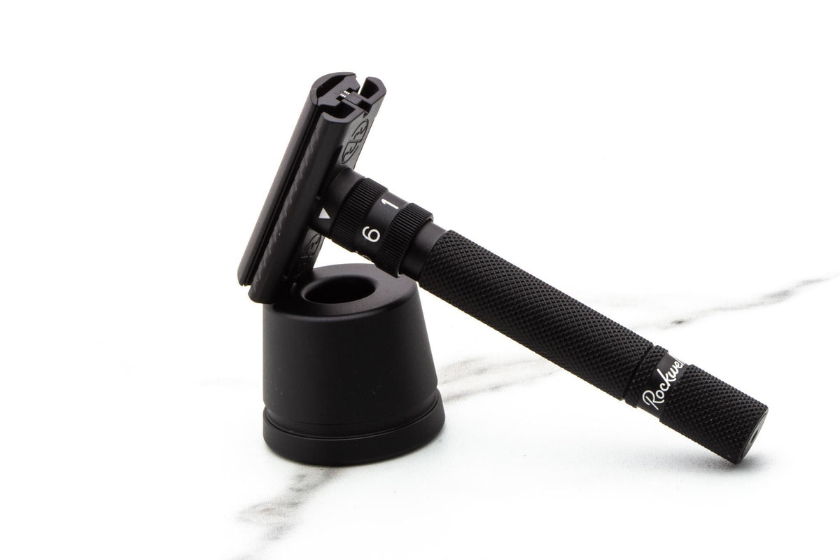 Rockwell Razors | SETPOINT Black Aluminum Adjustable Safety Razor