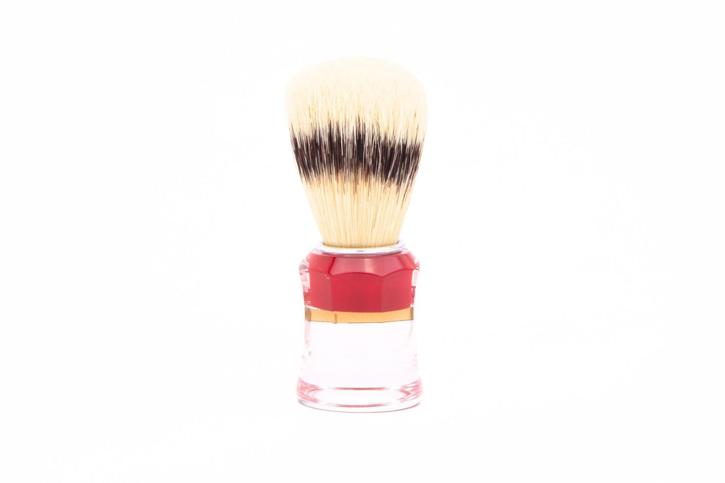 Semogue | 830 Premium Boar Shave Brush With Red Acrylic Handle | Pre-Owned