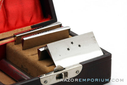 1910's Gem Star Lather Catcher Model Safety Razor Set