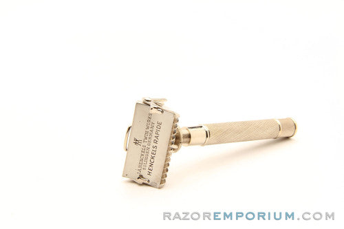 1930's J.A. Henckels Safety Razor in Leather Case