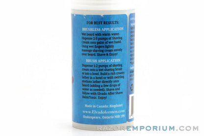 Elvado Brush & Brushless Shaving Cream - Lake of the Woods