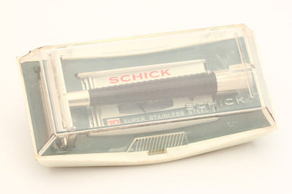 1960s Schick Krona TTO Double Edge Razor w/ Case | Original Condition