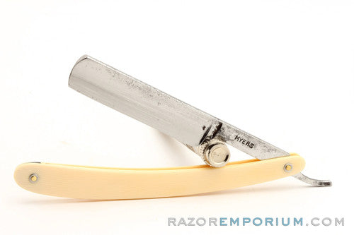 5/8" Myer H.M. Christensen Straight Razor | Brockton, MASS. USA