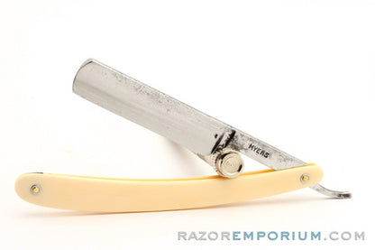 5/8" Myer H.M. Christensen Straight Razor | Brockton, MASS. USA