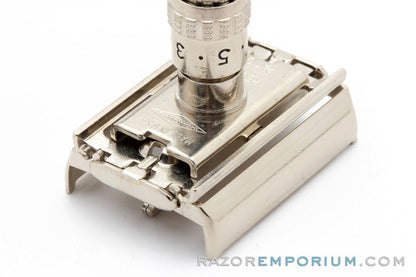 1965 Gillette Slim Adjustable TTO Safety Razor with Case K1
