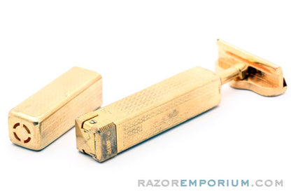 1930's Schick Type C3 Gold Repeating Injector Razor