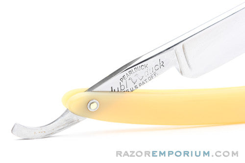 11/16" Dubl Duck Pearlduck Special No1 Straight Razor Solingen, Germany