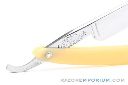 11/16" Dubl Duck Pearlduck Special No1 Straight Razor Solingen, Germany