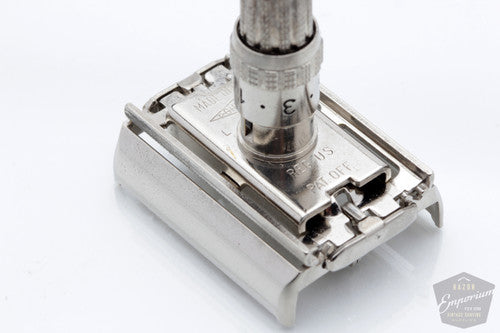 Gillette 1966 Slim Adjustable L1 | Double Edge Safety Razor