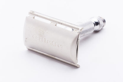 1967 M4 Gillette Travel Tech Double Edge Safety Razor Set | Original Condition