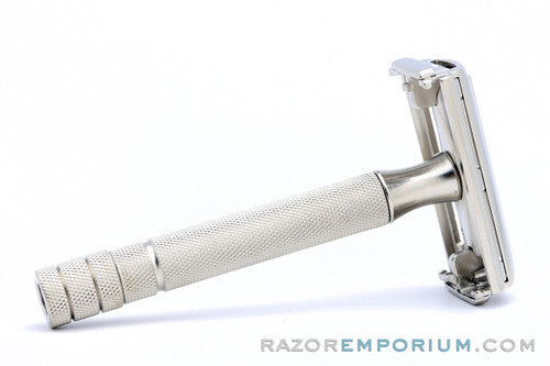 1953 Gillette Super Speed DE Safety Razor | Factory Nickel Revamp