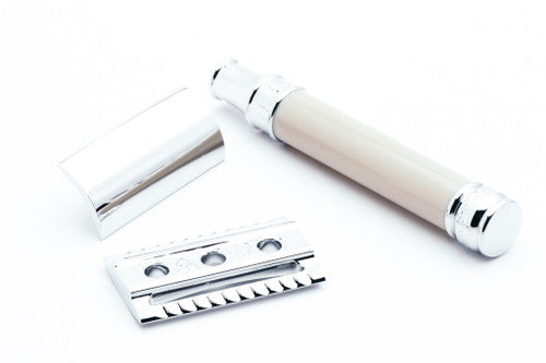 Edwin Jagger DE87 Razor and Shaving Cream Gift Set - Aloe Vera