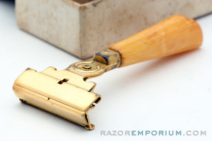 1950's Eversharp Schick Gold SE Injector Razor with Box