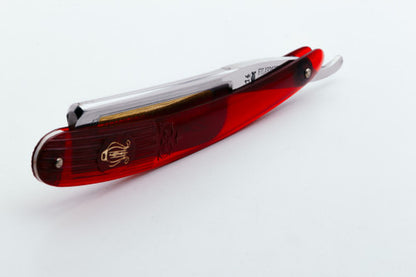 7/8" NOS Filarmonica Sub Cero #14 Straight Razor w/ Coffin & Red Scales | Spain