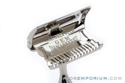1930's Gem S.E. Safety Razor Factory Nickel Revamp