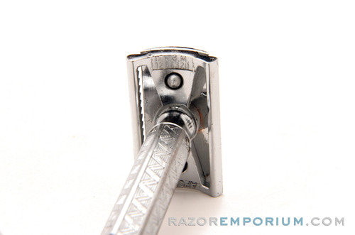 1950's Apollo 3 Piece Aluminum DE Safety Razor-Made in Germany