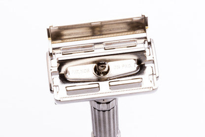 1959 E2 Gillette Fatboy Adjustable Double Edge Safety Razor | Original Condition
