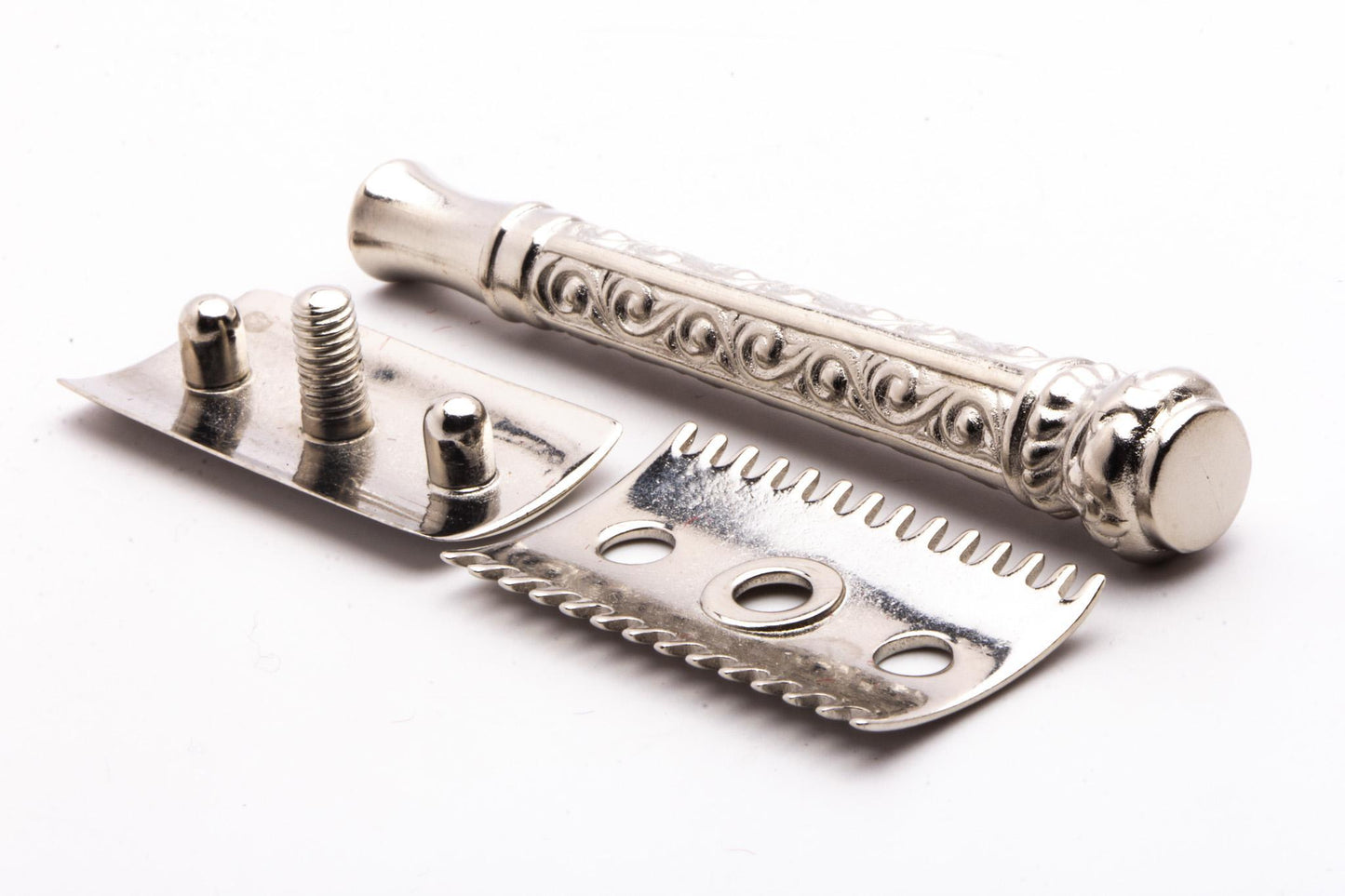 1908 Gillette ABC Pocket Edition with Floral Handle Set | Original Condition