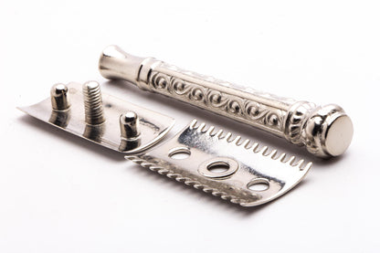 1908 Gillette ABC Pocket Edition with Floral Handle Set | Original Condition