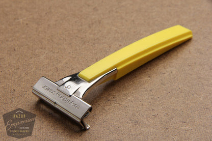 Schick Easy Rider Men's Yellow Handle 1960's Injector Safety Razor