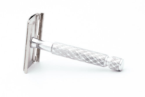 1972 Gillette Ball End Tech Spiral Handle Razor - Made in Mexico