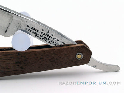 5/8" Harrison Bros. & Howson "Tuesday" Straight Razor w/ Black Walnut Scales | England