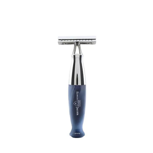 Edwin Jagger 37 Range DE Safety Razor Imitation Blue Horn