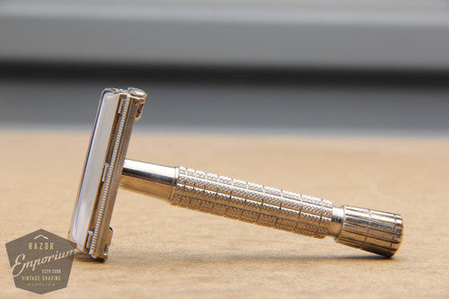 Gillette 1950's Flair Tip Rocket Super Speed Safety Razor - Made in England