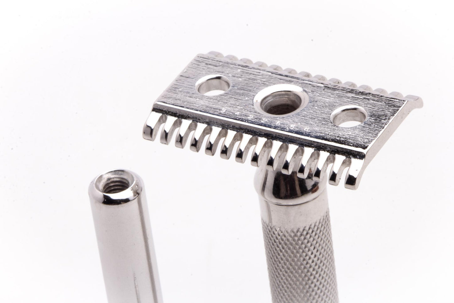 1923 Gillette Big Fellow Double Edge Safety Razor Set | Rhodium Revamp