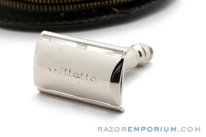 1966 Gillette Travel Tech DE Safety Razor Set L3