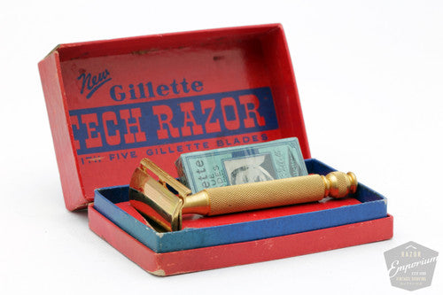 1939-47 Gillette Ball End Tech DE Safety Razor