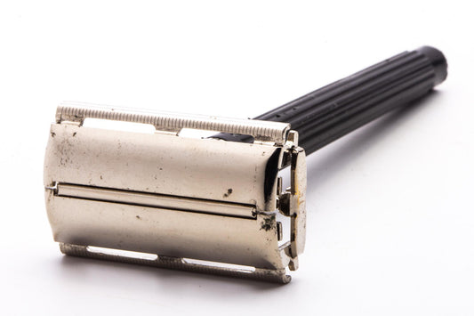 1969 O2 Gillette TTO Knack Double Edge Safety Razor | Original Condition