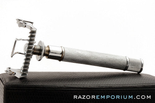 1930's JA Henckels Safety Razor in Leather Case