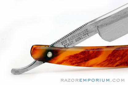 11/16'' H. Diamond 40 Extra Steel Straight Razor |  Japan