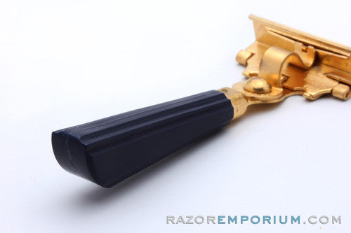 1950's Eversharp Schick Gold Injector Razor and Bakelite Handle