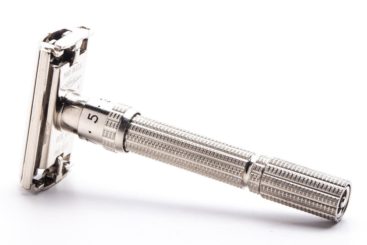 Lg Razor Original 1965 K4 Gillette Slim Adjustable DE Safety Razor | Original Condition ...