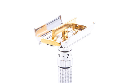 1960 F4 Gillette Fatboy Adjustable Double Edge Safety Razor | Prospector Edition