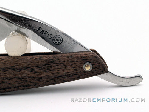 5/8"  Vintage Frameback Straight Razor w/ Cocobello Wood | Paris