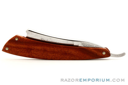7/8" Wade & Butcher "Celebrated" Straight Razor For Barber's Use w/ Cocobello Wood | Sheffield, England